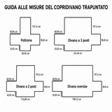 Tessa - Gewatteerde bankhoes Landschap van Bergen