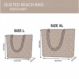 Handgemaakte Strandtas | Marine Patchwork