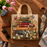Handgemaakte Gewatteerd Tas - Bloemenmotief