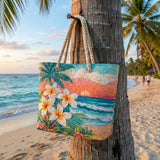 Handgemaakte Strandtas | Tropische Sfeer