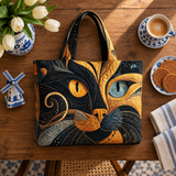 Handgemaakte tas - Mystieke Kat