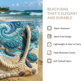 Handgemaakte strandtas | Turtle Bay