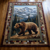 Wendy - Decoratief vloerkleed Geest Beer Alpen