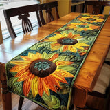 Quilted Tablecloth - Sunflower Garden