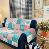 Saskia - Quilted Sofa Cover Haven on the Beach