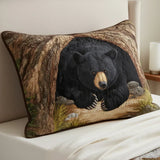 Upholstered Cushion Cover - Bear Sanctuary