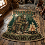Emma - Decorative rug Personalized Bigfoot Shape