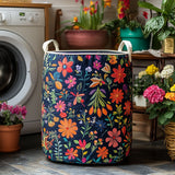 Upholstered Laundry Basket - Bohemian Patchwork