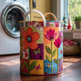 Lined Laundry Basket - Bohemian Style