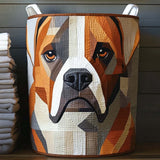 Upholstered Laundry Basket - Bold Boxer