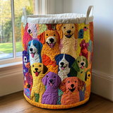 Upholstered Laundry Basket - Radiant Dogs