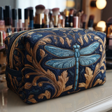 Lieze - Quilted toiletry bag Shiny Dragonfly