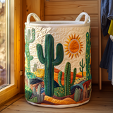 Luxury Laundry Basket - Cactus Horizon