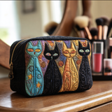 Sophie - Quilted toiletry bag Dreaming Cat