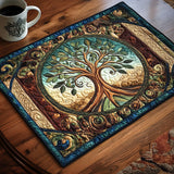 Lotte - Quilted placemat Boom van de Cirkel Keltisch