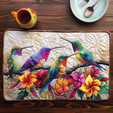 Julia - Quilted Placemat Song of Birds Cheerful