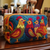 Marieke - Padded toiletry bag Cute Chicken