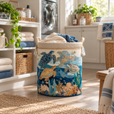 Schelpenglans | Gewatteerde wasmand