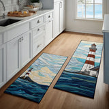 Klazina - Kitchen Mat Lighthouse at Sea
