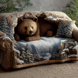 Zoë - Padded Sofa Cover Bear and Chalet