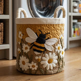 Upholstered Laundry Basket - Marguerite and Bee