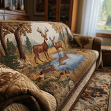 Sara - Valley Deer Quilted Sofa Cover
