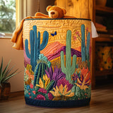 Upholstered Laundry Hamper - Desert Spirit
