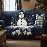 Eline - Quilted sofa throw Christmas Elf