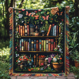 Norah - Quilted Throw For Library Flowers