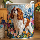 Upholstered Laundry Basket - Floral