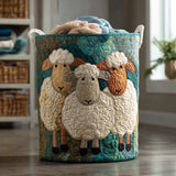 Lined Laundry Basket - Parade Plush