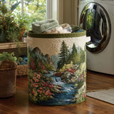 Upholstered Laundry Basket - Bosbeek