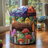 Gewatteerde wasmand - Kikkerfamilie