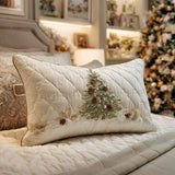 Quilted Pillow Sham - Snowed In Shelter