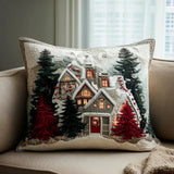 Decoratieve kussensloop - Frozen Night