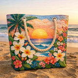 Handgemaakte Strandtas | Tropische Bries