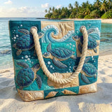 Handgemaakte strandtas | Turtle Bay