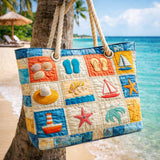 Handgemaakte strandtas