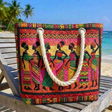 Handgemaakte Strandtas | Melanin Queens