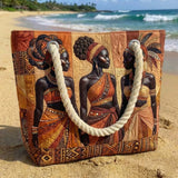 Handgemaakte strandtas | Melanine Koninginnen Stralen
