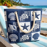 Handgemaakte Strandtas | Schelpen Serene