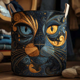Padded Laundry Hamper - Galactic Cat