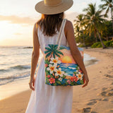 Handgemaakte Strandtas | Tropische Bries