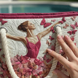 Handgemaakte strandtas | Ballerina