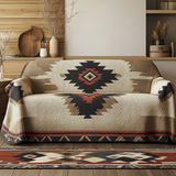 Iris - Quilted Sofa Cover Echo Gold
