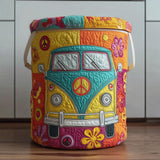 Lined Laundry Basket - Hippie Style