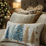 Upholstered Cushion Cover - Festive Forest