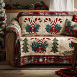 Jolien - Quilted Sofa Cover Ghost Party