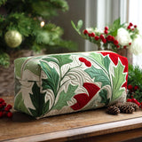 Monique - Quilted wash bag Embroidered Holly Motif