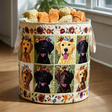 Quilted Wasbasket - Labrador
